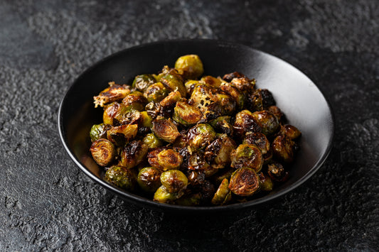 Garlic Olive Oil Roasted Brussels Sprouts